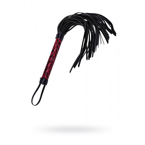 Флоггер TOYFA Theatre из материала с 3d эффектом, красный