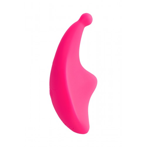 Клиторальный вибратор в трусики JOS Pansy, силикон, розовый, 8 см