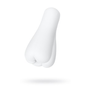 Мастурбатор нереалистичный, ORB Durance, MensMax, TPE, белый, 15 см (иной угол)