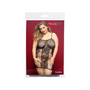 Платье Candy Girl Camilla черное, 2XL (иной угол)