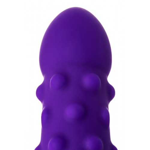 Нереалистичный вибратор TOYFA A-Toys, силикон, фиолетовый, 17 см