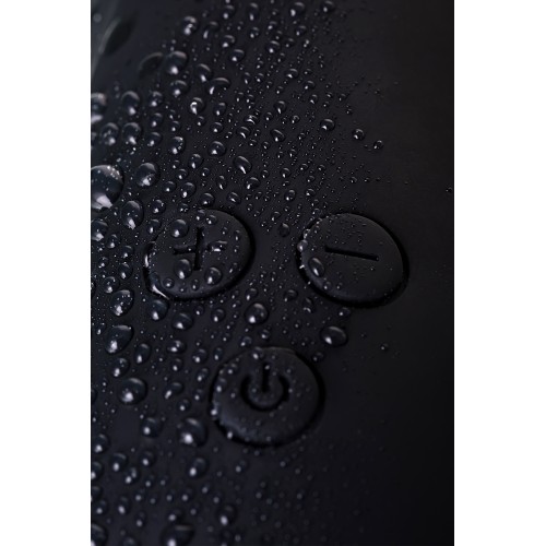 МЯГКАЯ вакуумная упаковка нереалистичный вибратор WANAME D-SPLASH  Storm, Силикон, Чёрный, 22,5 см
