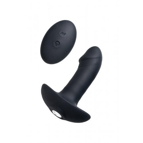 Стимулятор простаты PPP Enkakuzeccho DEEP ANAL VIBE, силикон, черный, 10,2 см