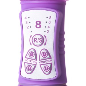 Вибратор с клиторальным стимулятором TOYFA A-Toys High-Tech fantasy , TPE, Фиолетовый, 25,5 см Вибратор с клиторальным стимулятором TOYFA A-Toys High-Tech fantasy , TPE, Фиолетовый, 25,5 см (иной угол)