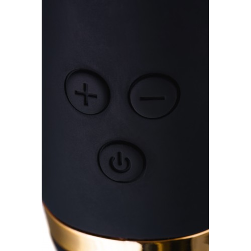 МЯГКАЯ вакуумная упаковка нереалистичный вибратор WANAME D-SPLASH  Storm, Силикон, Чёрный, 22,5 см