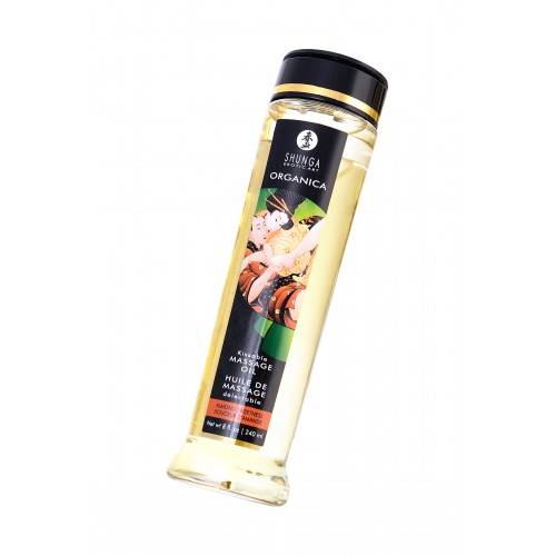 Масло для массажа Shunga Organica Almond Sweetness, натуральное, возбуждающее, с ароматом миндаля, 250 мл