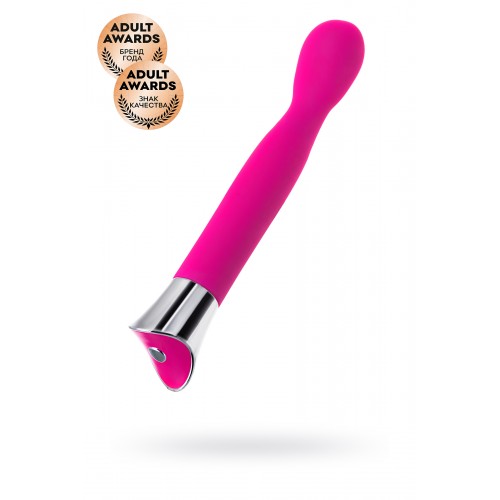 Стимулятор для точки G с гибкой головкой JOS GAELL, силикон, розовый, 21,6 см
