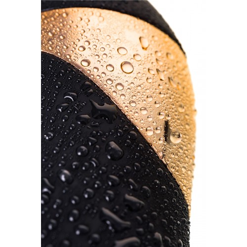 МЯГКАЯ вакуумная упаковка нереалистичный вибратор WANAME D-SPLASH  Storm, Силикон, Чёрный, 22,5 см