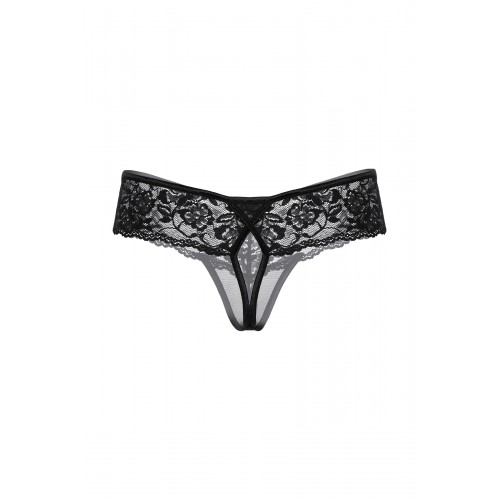 Трусики кружевные SoftLine Collection, черный, S/M