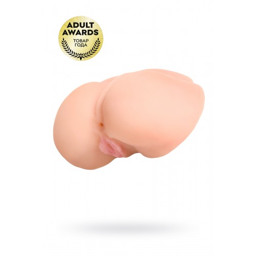 Мастурбатор реалистичный TOYFA Juicy Pussy Sophie с вибрацией , вагина и анус, TPR, 17 см