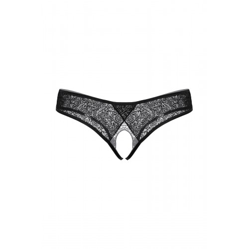 Трусики открытые SoftLine Collection, черный, M/L