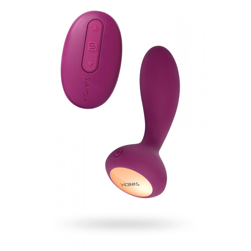 Стимулятор простаты с пультом Svakom Julie, фиолетовый (в пакете)
