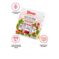 Набор гелей-смазок Yovee для любви (721002+721008+721014), вкус (малин+клубн/дыня+карамель), 3х50 мл