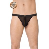 Стринги мужские с замочком SoftLine Collection, черный, OS