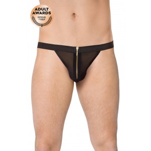 Стринги мужские с замочком SoftLine Collection, черный, OS