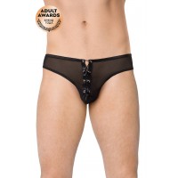 Трусы мужские на шнуровке SoftLine Collection, черный, M/L