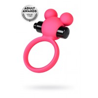 Виброкольцо на пенис A-Toys by TOYFA, силикон, розовое, Ø 3,1 см