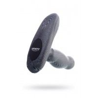 Стимулятор простаты Levett Ancus, силикон, чёрный, 11 см