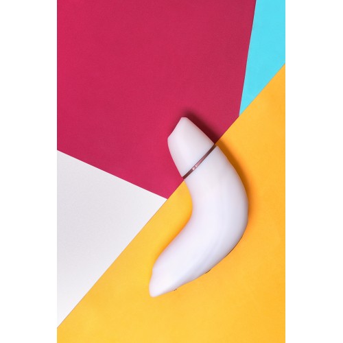 Стимулятор клитора Satisfyer Pro Plus Vibration, силикон+ABS пластик, белый, 19см