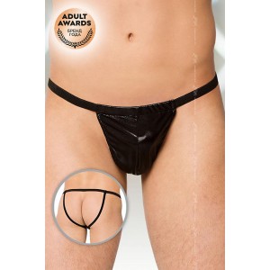 Стринги мужские с доступом SoftLine Collection, черный, S/L (иной угол)