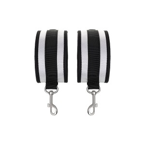 Поножи Anonymo #0157, полиэстер, серебристые, 28,5 см (иной угол)