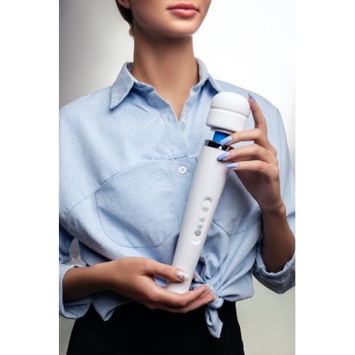 Вибромассажер Love Magic, беспроводной, силикон, белый, 32 см