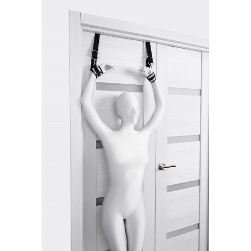 Фиксаторы для рук Anonymo, полиэстер, серебряные, 23 см