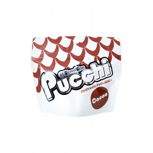 Мастурбатор нереалистичный MensMax Pucchi Cacao, TPE, белый, 6,5 см