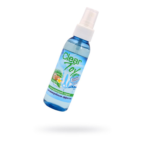 Очищающий спрей "CLEAR TOY TROPIC" с антимикробным эффектом, 100 мл