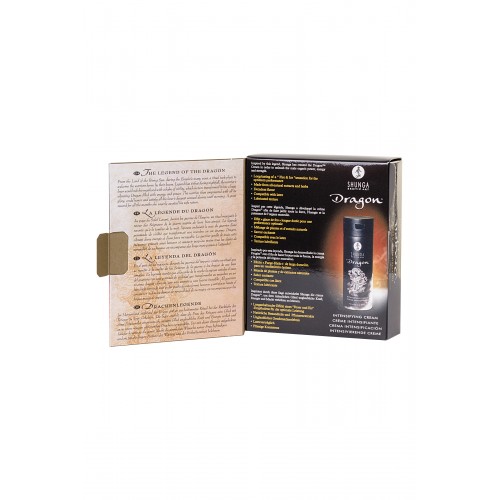 Усиливающий крем для пар Shunga Dragon, возбуждающий эффект «ледяного огня», 60 мл