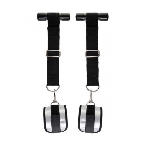 Фиксаторы для рук Anonymo, полиэстер, серебряные, 23 см