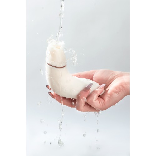 Стимулятор клитора Satisfyer Pro Plus Vibration, силикон+ABS пластик, белый, 19см