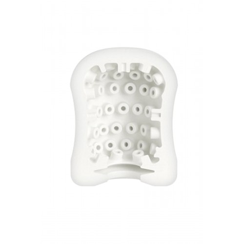 Мастурбатор Mystim MasturbaTIN Dotty Dora, TPE, белый, 4,5 см