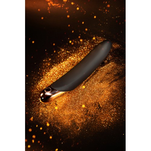 Нереалистичный вибратор WANAME D-SPLASH WATERFALL, силикон, чёрный, 21,3 см