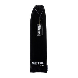 Анальная втулка Metal by TOYFA с бело-фиолетовым хвостом, металл, серебристый, 45 см, Ø 2,7 см Анальная втулка Metal by TOYFA с бело-фиолетовым хвостом, металл, серебристый, 45 см, Ø 2,7 см (иной угол)
