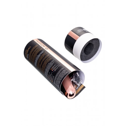 Нереалистичный вибратор WANAME D-SPLASH WATERFALL, силикон, чёрный, 21,3 см