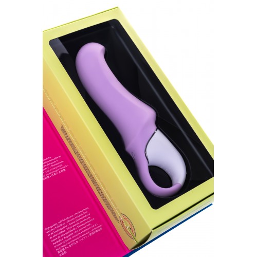 Нереалистичный вибратор Satisfyer Vibes Charming Smile, Силикон, Фиолетовый, 18,7 см