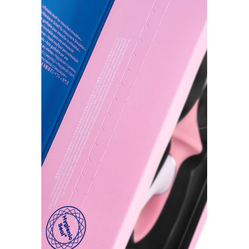 Нереалистичный вибратор Satisfyer Air Pump Booty 5, силикон, розовый, 15 см.