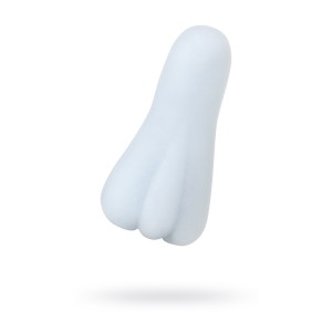 Мастурбатор нереалистичный, ORB Warmmer, MensMax, TPE, белый, 15 см (иной угол)