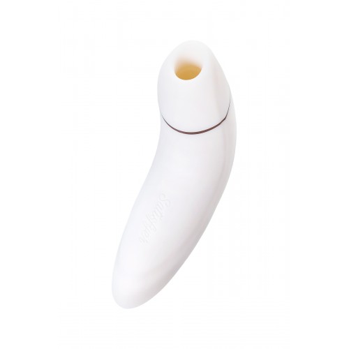 Стимулятор клитора Satisfyer Pro Plus Vibration, силикон+ABS пластик, белый, 19см