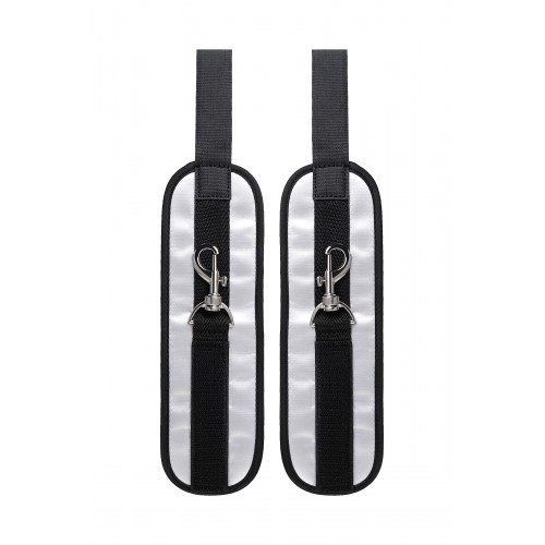 Фиксаторы для рук Anonymo, полиэстер, серебряные, 23 см