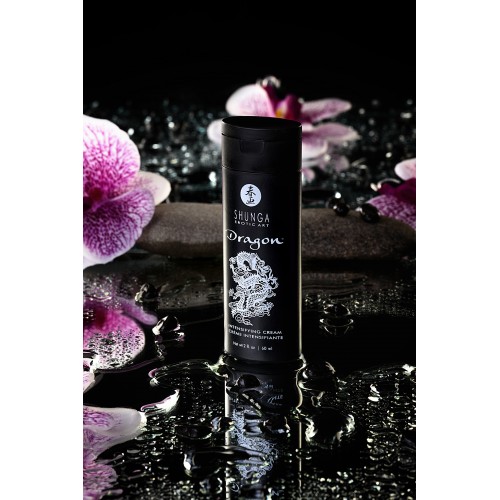 Усиливающий крем для пар Shunga Dragon, возбуждающий эффект «ледяного огня», 60 мл