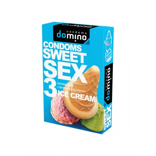 Презервативы Luxe DOMINO  SWEETSEX, мороженое  №3