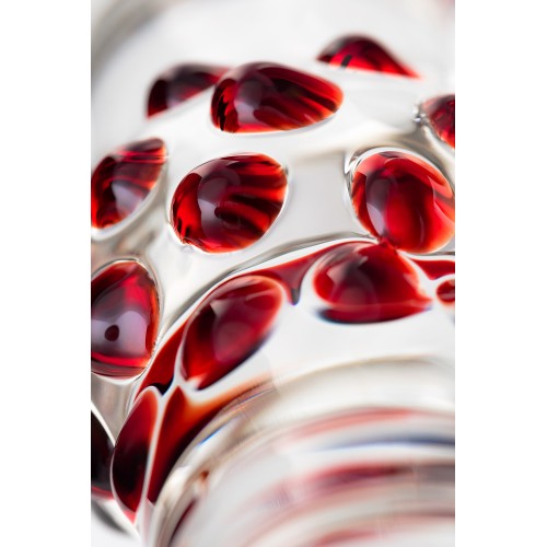 Двусторонний фаллоимитатор Sexus Glass, стекло, прозрачный, 22 см