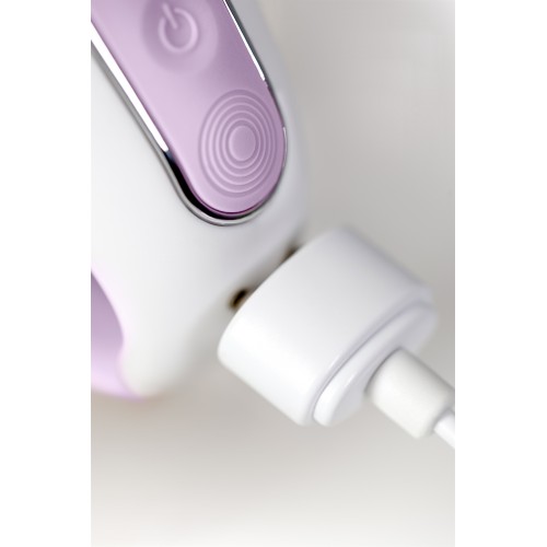 Нереалистичный вибратор Satisfyer Vibes Charming Smile, Силикон, Фиолетовый, 18,7 см