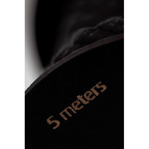 Веревка для шибари Pecado BDSM, на катушке, хлопок, черная, 5 м.