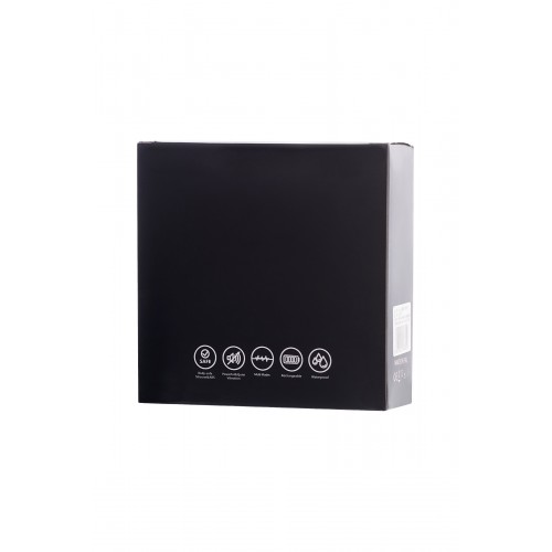Стимулятор простаты Levett Ancus, силикон, чёрный, 11 см