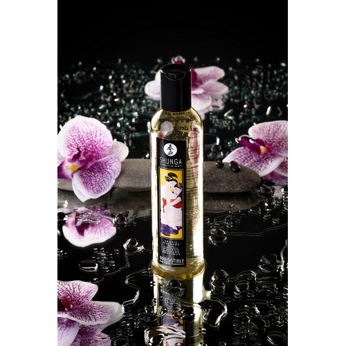 Масло для массажа Shunga Irresistible «Asian Fusion», натуральное, возбуждающее, с ароматом азиатских фруктов, 250 мл