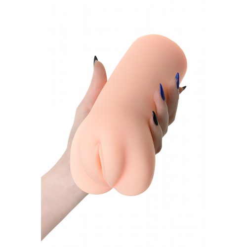 Мастурбатор реалистичный KOKOS Sandara с двойным слоем, TPR, телесный, 20 см