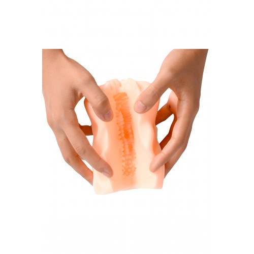 Мастурбатор реалистичный вагина, XISE, TPR, телесный, 13 см.